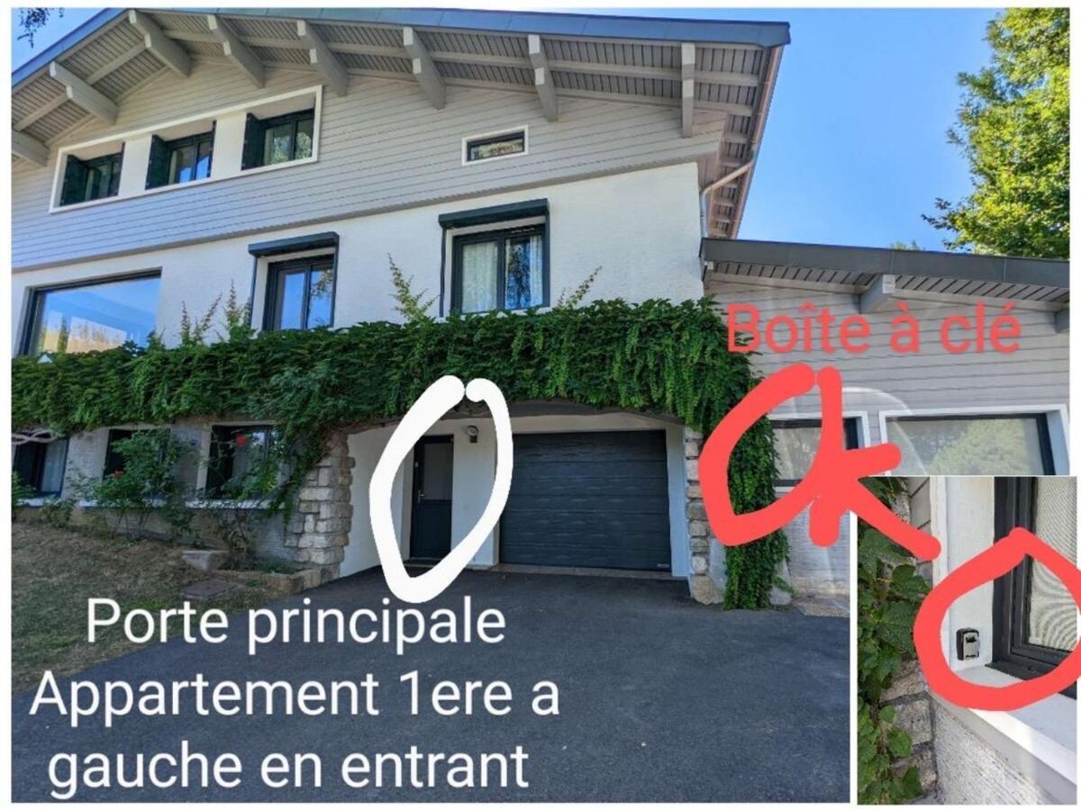 Appartement Independant 30 M² A 500M Du Lac, 2 Velos Et Parking Fournis Sévrier Buitenkant foto